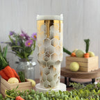 Honeycomb | Honey Bee Engraved White to Gold 40oz Tumbler 