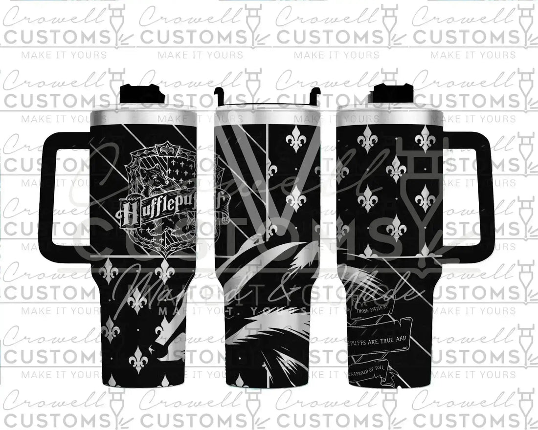 Hufflepuff! Harry Potter Hogwarts House Quencher Tumbler (30oz, 40oz, + Stanleys) (V1) 