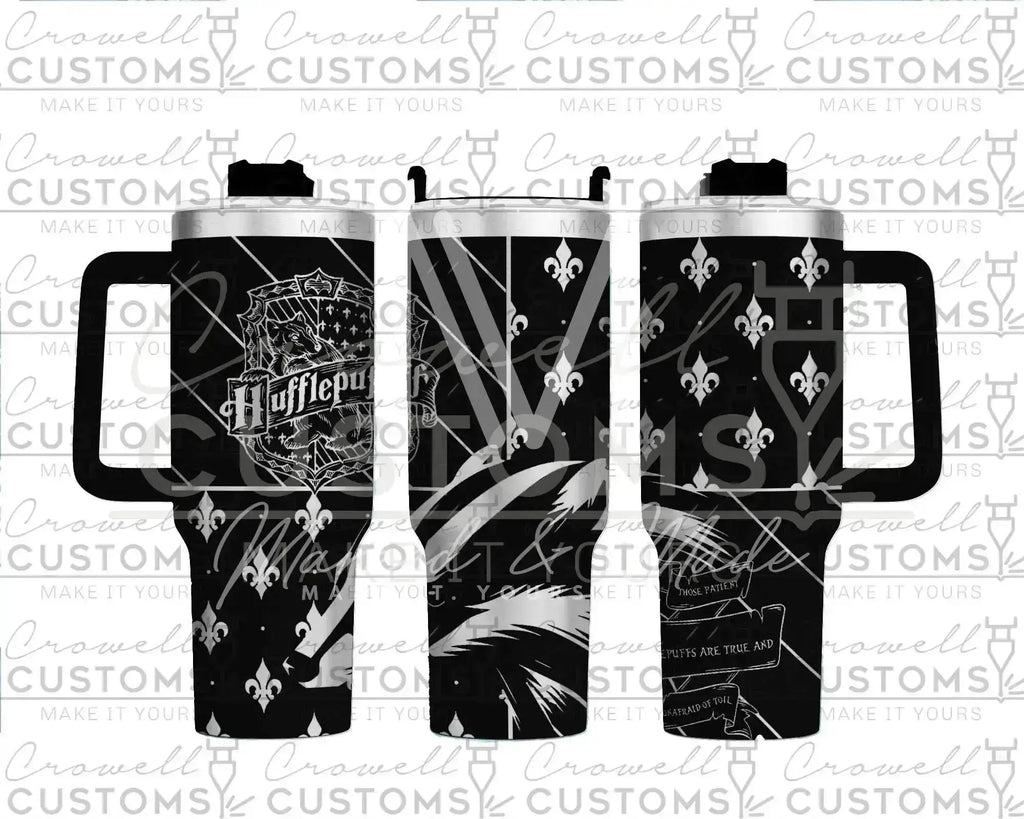 Hufflepuff! Harry Potter Hogwarts House Quencher Tumbler (30oz, 40oz, + Stanleys) (V1)