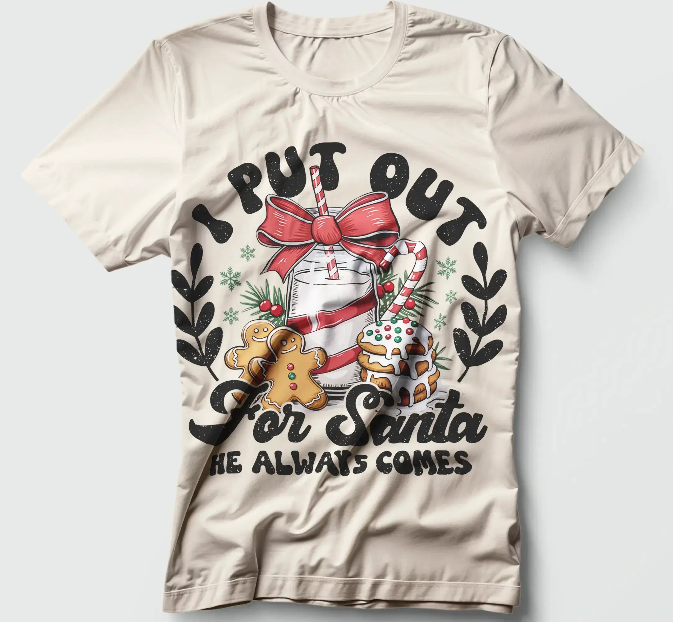 I Put Out for Santa – Tee / Long Sleeve / Hoodie / Crewneck