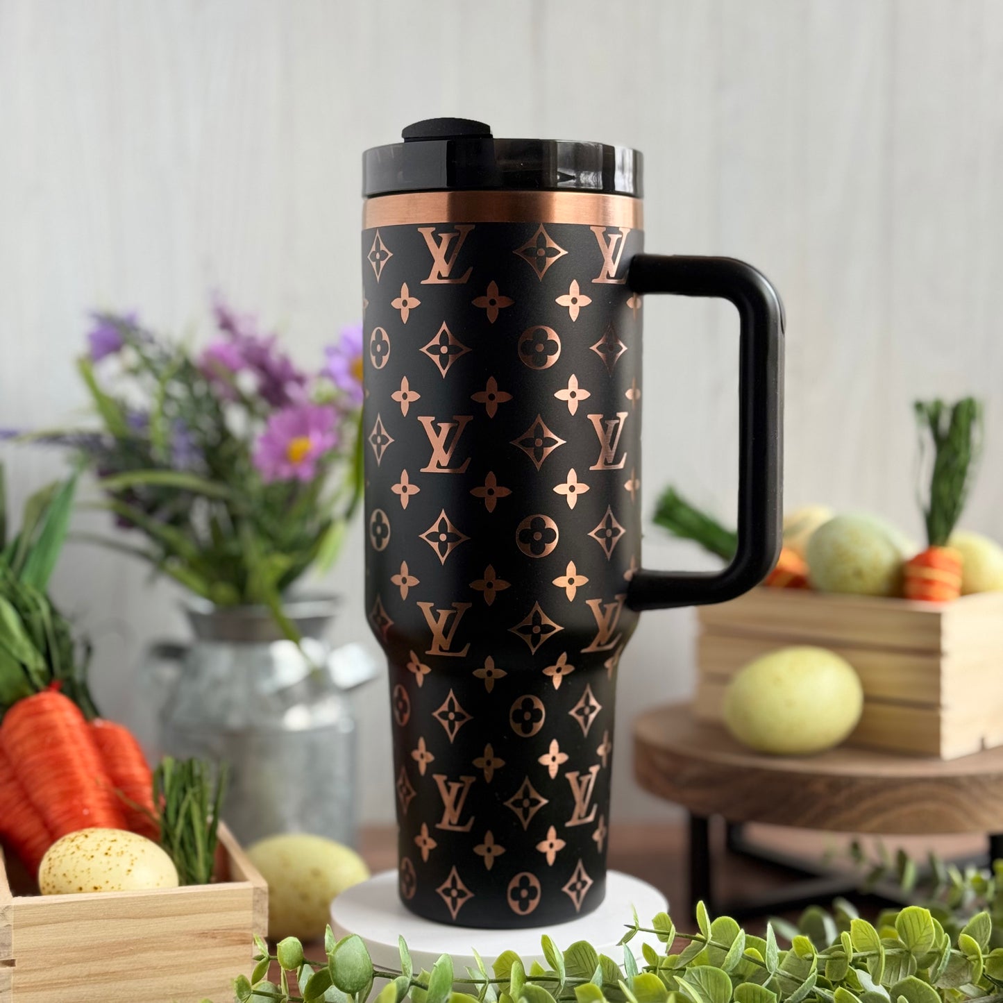 Louis Vuitton Tumbler Black to Copper 40 oz