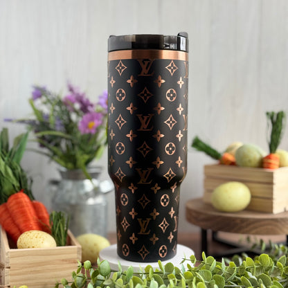 Louis Vuitton Tumbler Black to Copper 40 oz