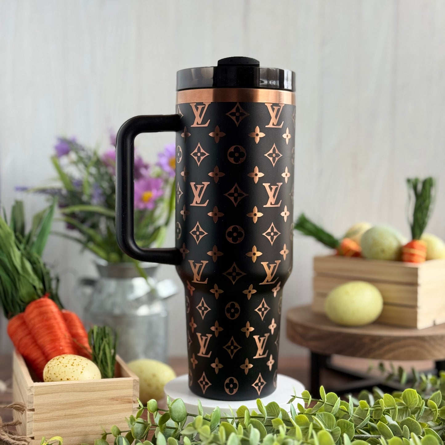 Louis Vuitton Tumbler Black to Copper 40 oz