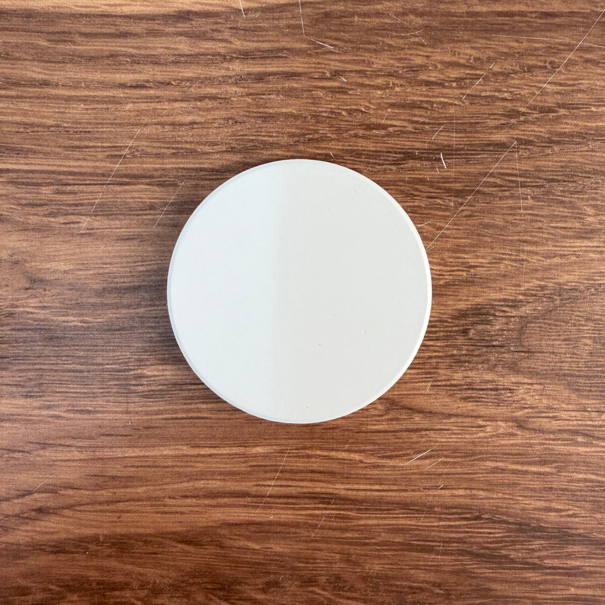 Blank round ceramic magnet