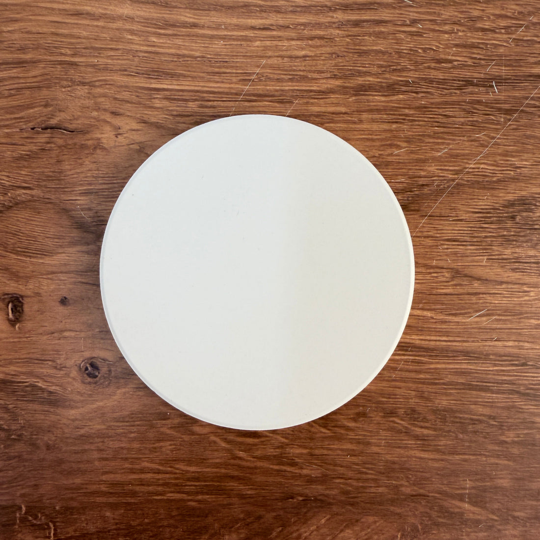 Blank ceramic coasters, round and square