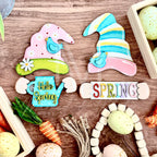 Interchangeable Gnome Bases Set | Boy and Girl Gnome +  Starter Add-On Set | Interchangeable Seasonal Decor 