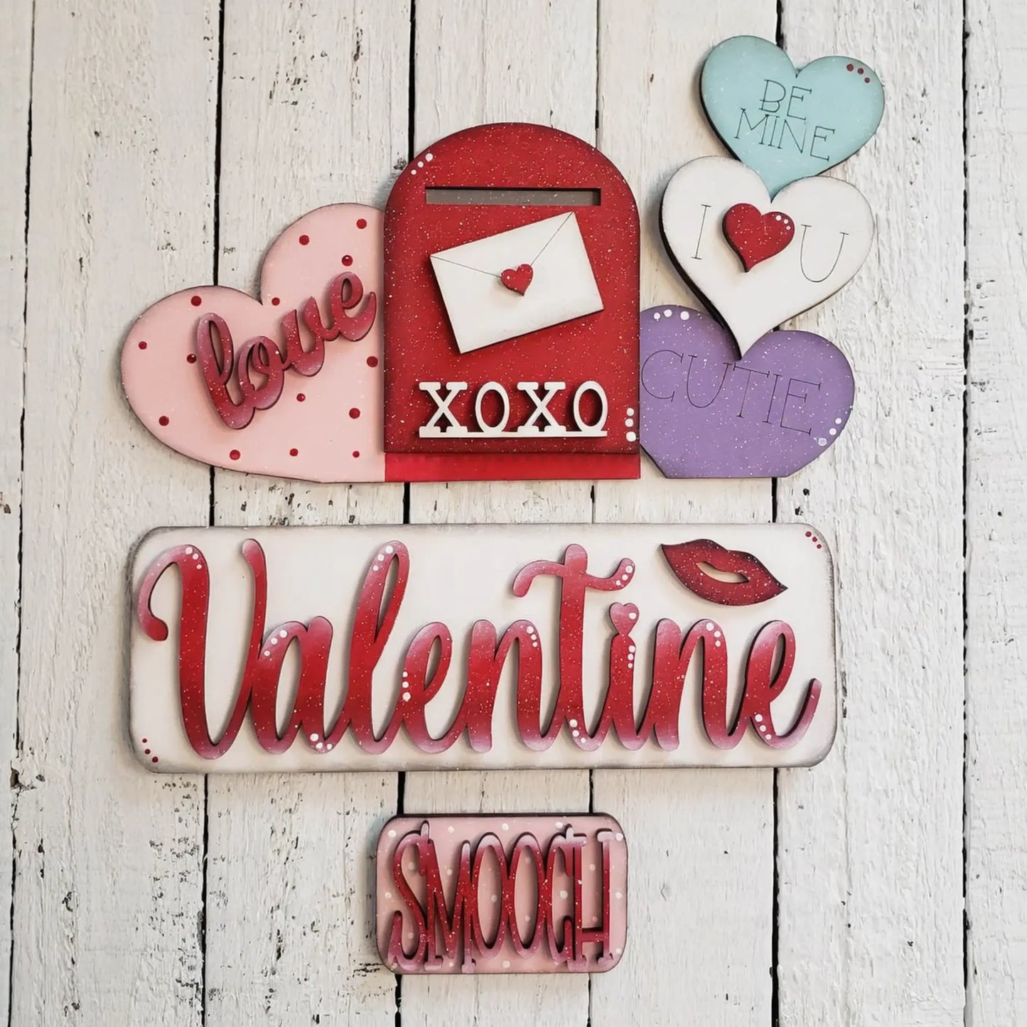 Interchangeable Valentine's Day | Love | Interchangeable Truck Add-On | DIY CUTOUT KIT 