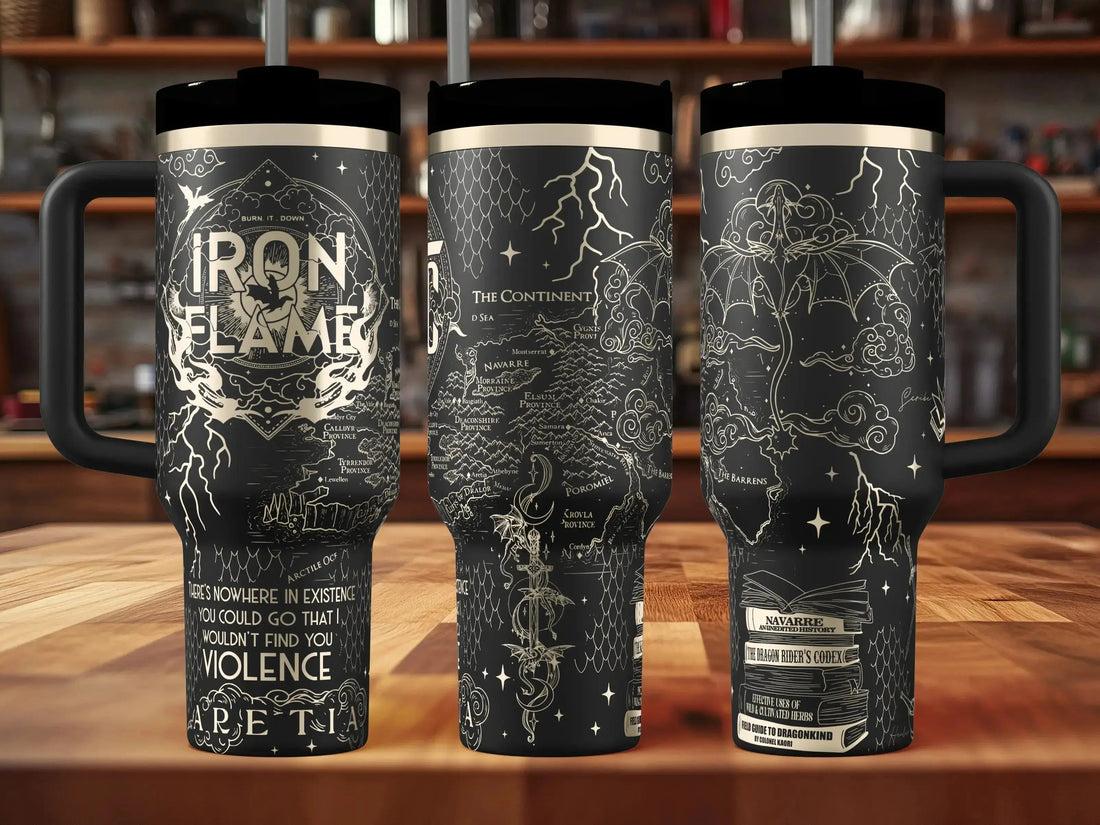 Iron Flame Quencher Tumbler (30oz, 40oz, + Stanleys)