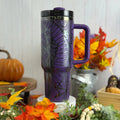 Joker Stained Glass Tumbler Purple to Black 40 oz 