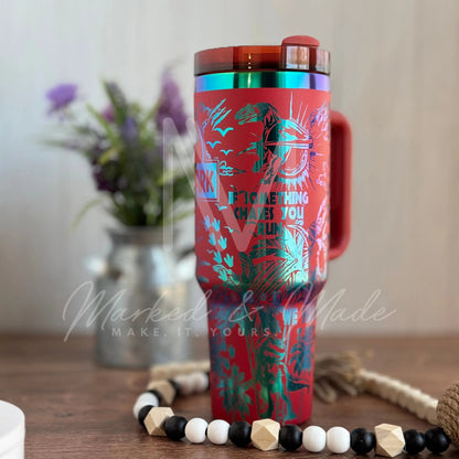 Jurassic Park Quencher Tumbler (30oz, 40oz, + Stanleys) 