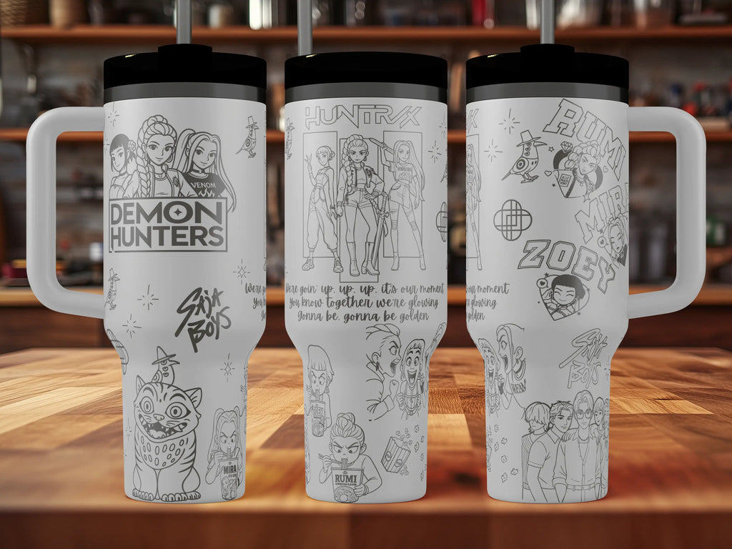 K-POP Demon Hunters Tumbler (v3) | 40oz, 30oz, Stanleys, 20oz, 16oz, 14oz, 10oz 