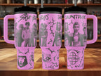 K Pop Demon Hunters Tumbler Huntrix x Saja Boys | 40oz