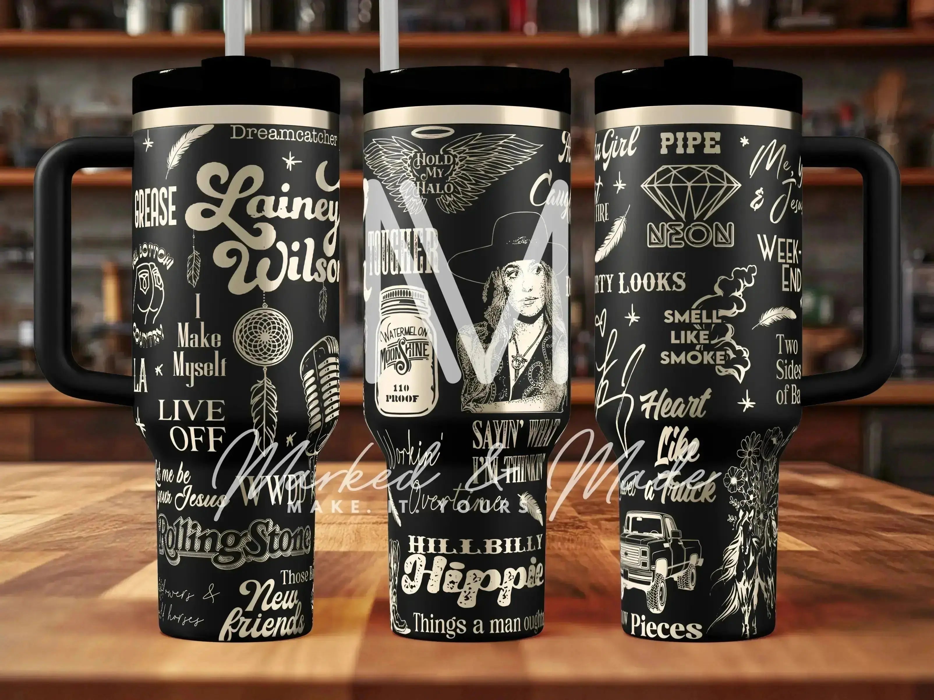 Lainey Wilson Quencher Tumbler (30oz, 40oz, + Stanleys)