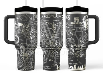 Lord Of The Rings - LOTR  Quencher Tumbler (30oz, 40oz, + Stanleys) 
