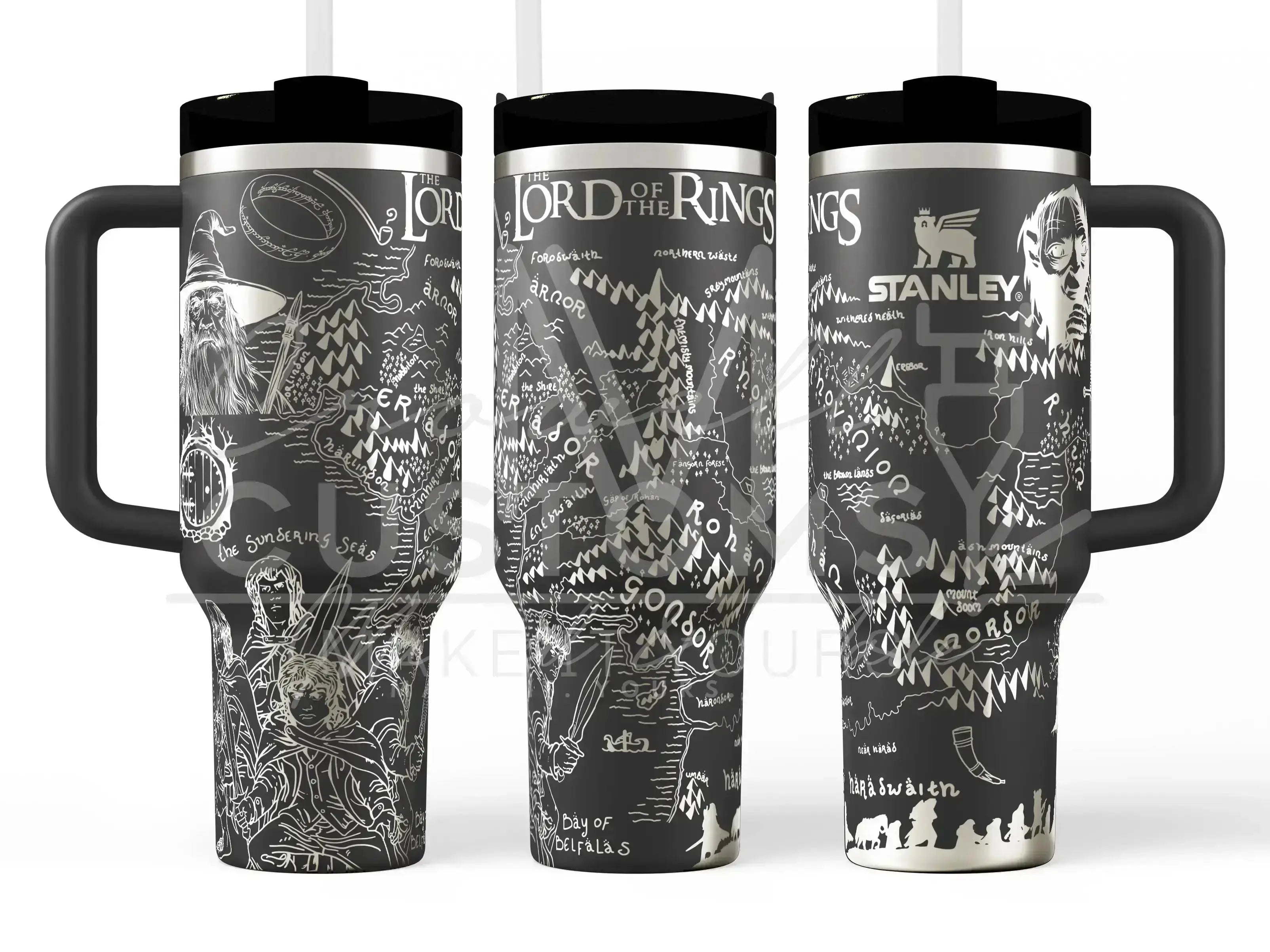 Lord Of The Rings - LOTR  Quencher Tumbler (30oz, 40oz, + Stanleys)