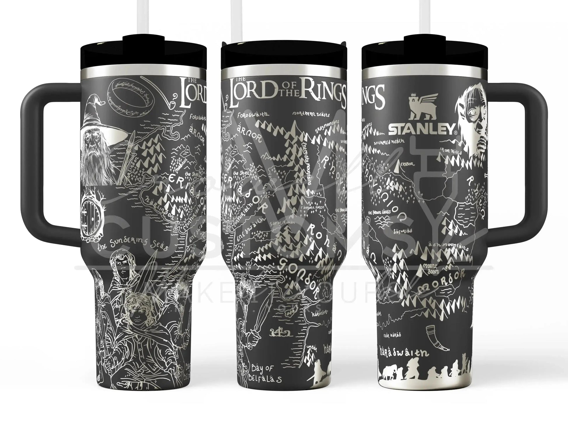 Lord Of The Rings - LOTR  Quencher Tumbler (30oz, 40oz, + Stanleys) 