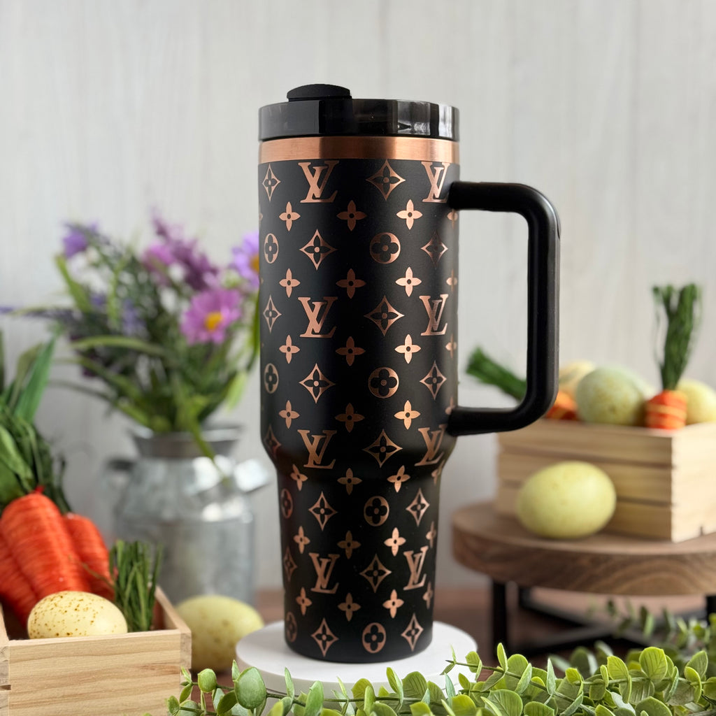 Louis Vuitton Tumbler Black to Copper 40 oz 