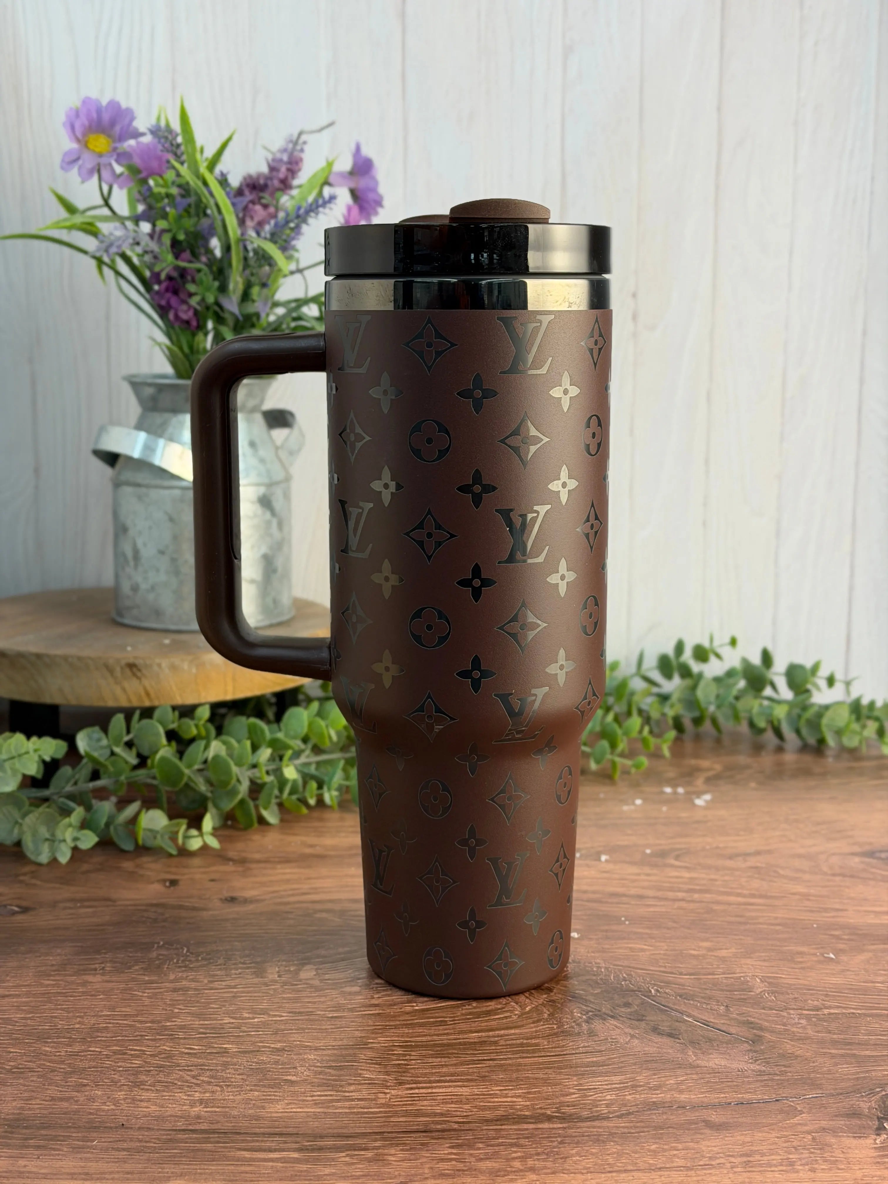 Louis Vuitton Tumbler Brown to Black 40oz 