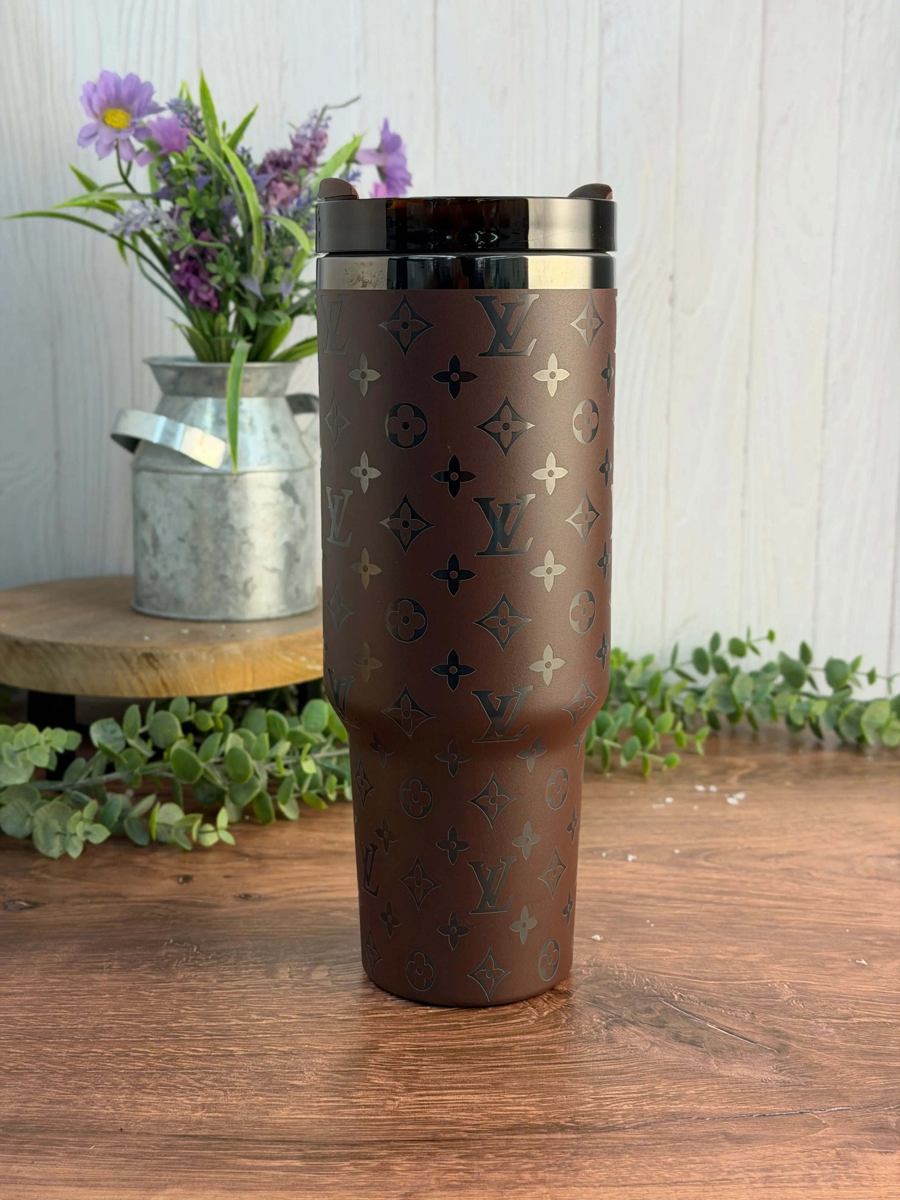 Louis Vuitton Tumbler Brown to Black 40oz 