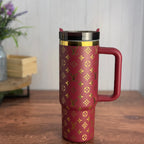 Louis Vuitton Tumbler Red to Gold 30oz 