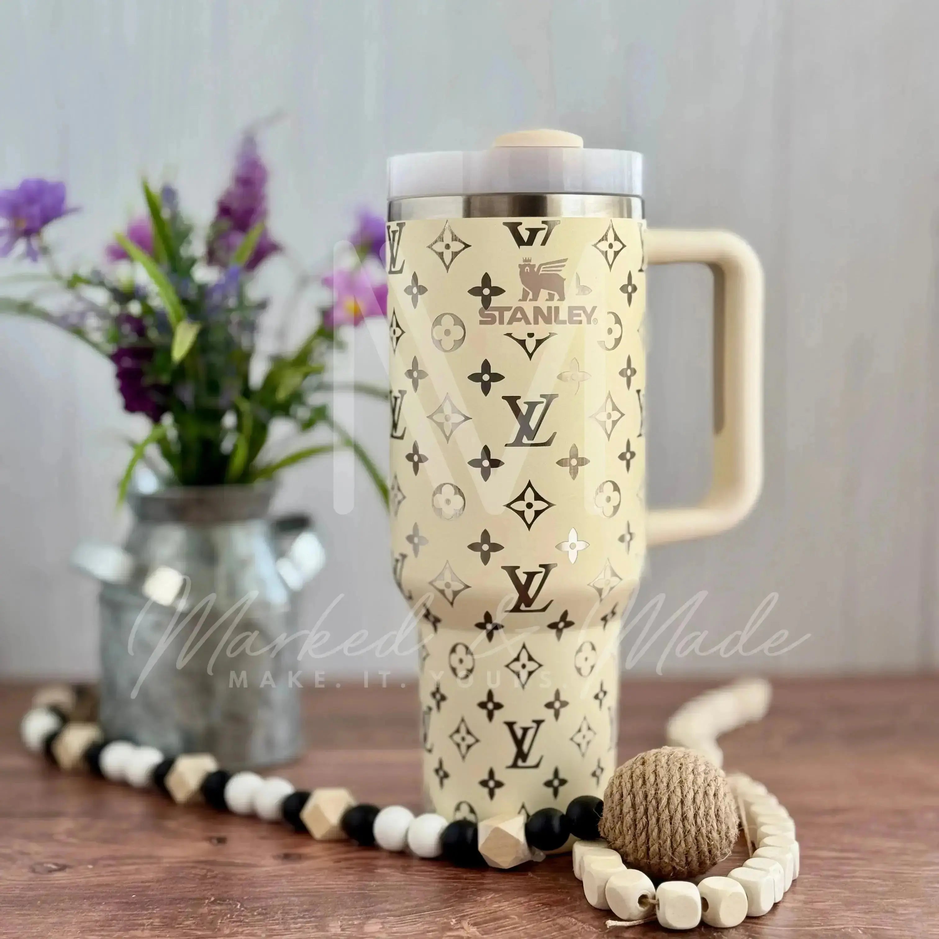 Louis Vuitton!  Quencher Tumbler (30oz, 40oz, + Stanleys)