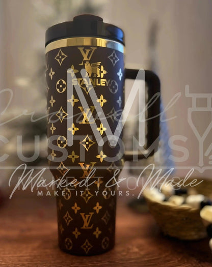 Louis Vuitton!  Quencher Tumbler (30oz, 40oz, + Stanleys) 