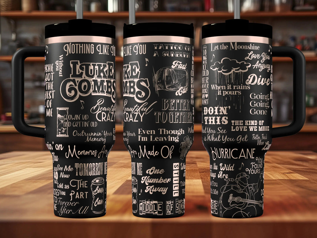 Luke Combs Engraved Tumbler (30oz, 40oz, + Stanleys) 