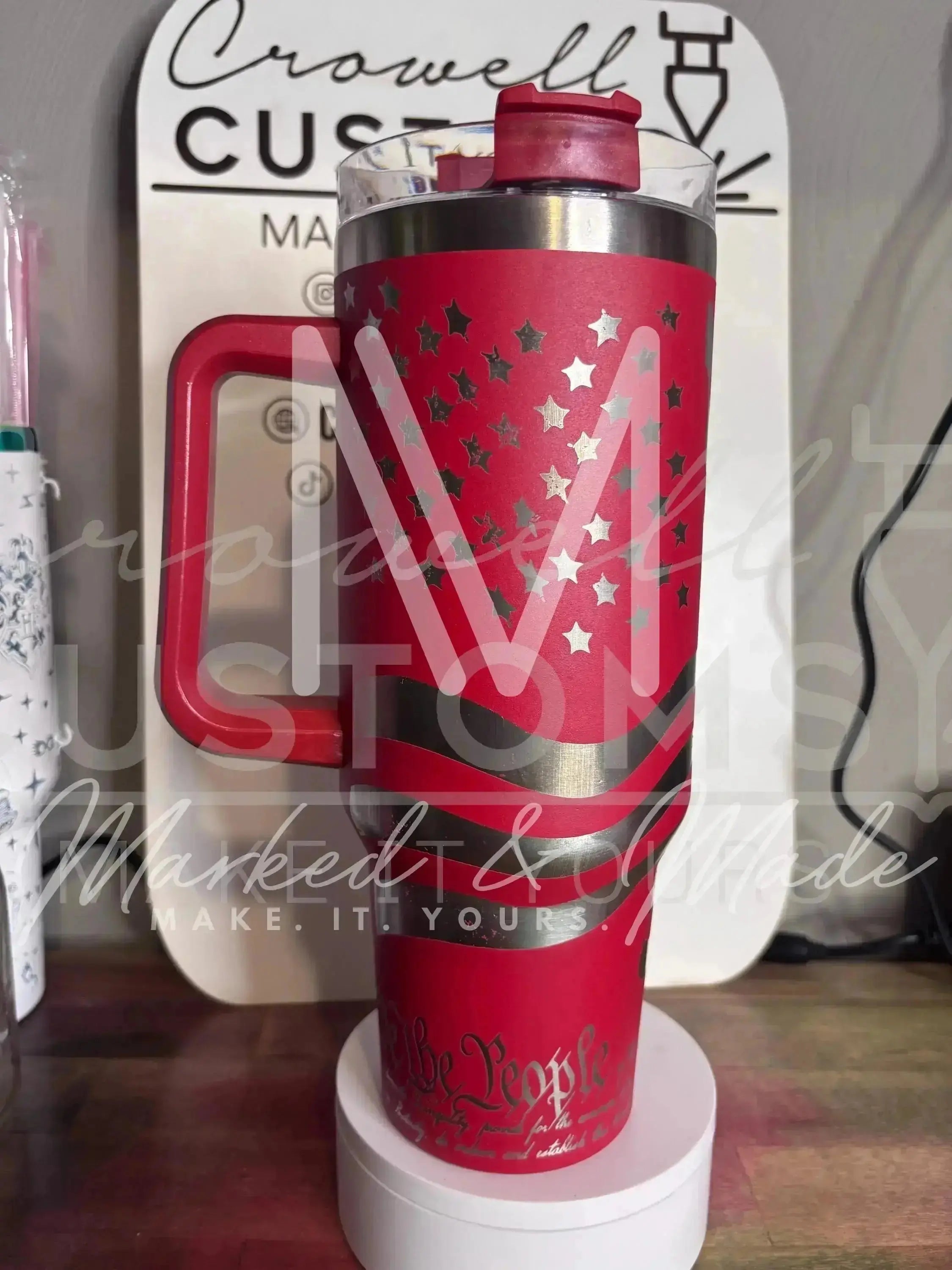 MAGA Trump Republican Political Quencher Tumbler (30oz, 40oz, + Stanleys) (V1) 