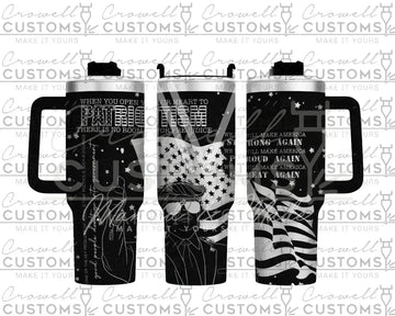 MAGA Trump Republican Political Quencher Tumbler (30oz, 40oz, + Stanleys) (V2)