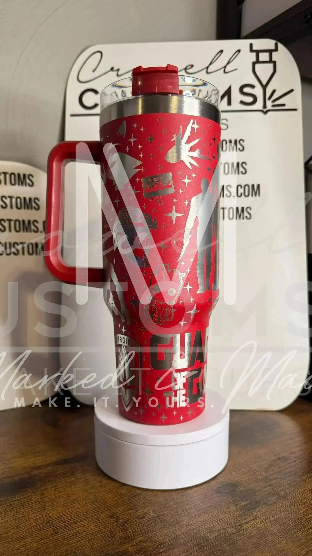 Marvel Guardians of the Galaxy Quencher Tumbler (30oz, 40oz, + Stanleys)