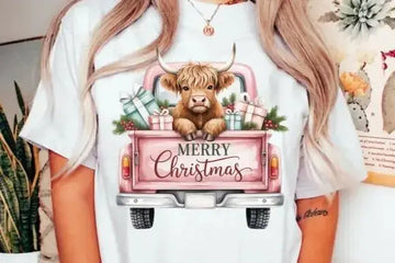 Merry Highland Christmas – Tee / Long Sleeve / Hoodie / Crewneck