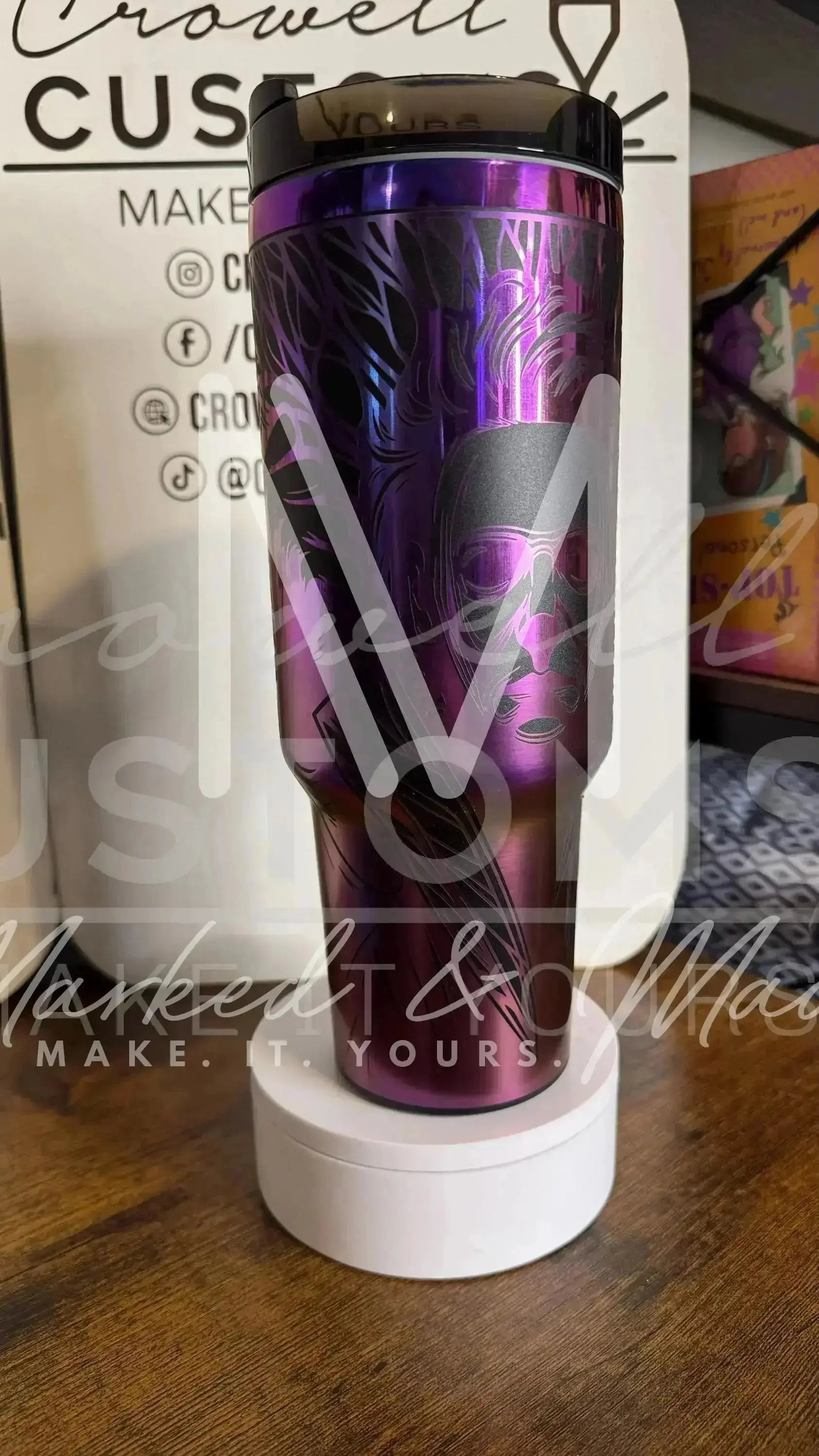 Michael Myers Halloween  Quencher Tumbler (30oz, 40oz, + Stanleys)