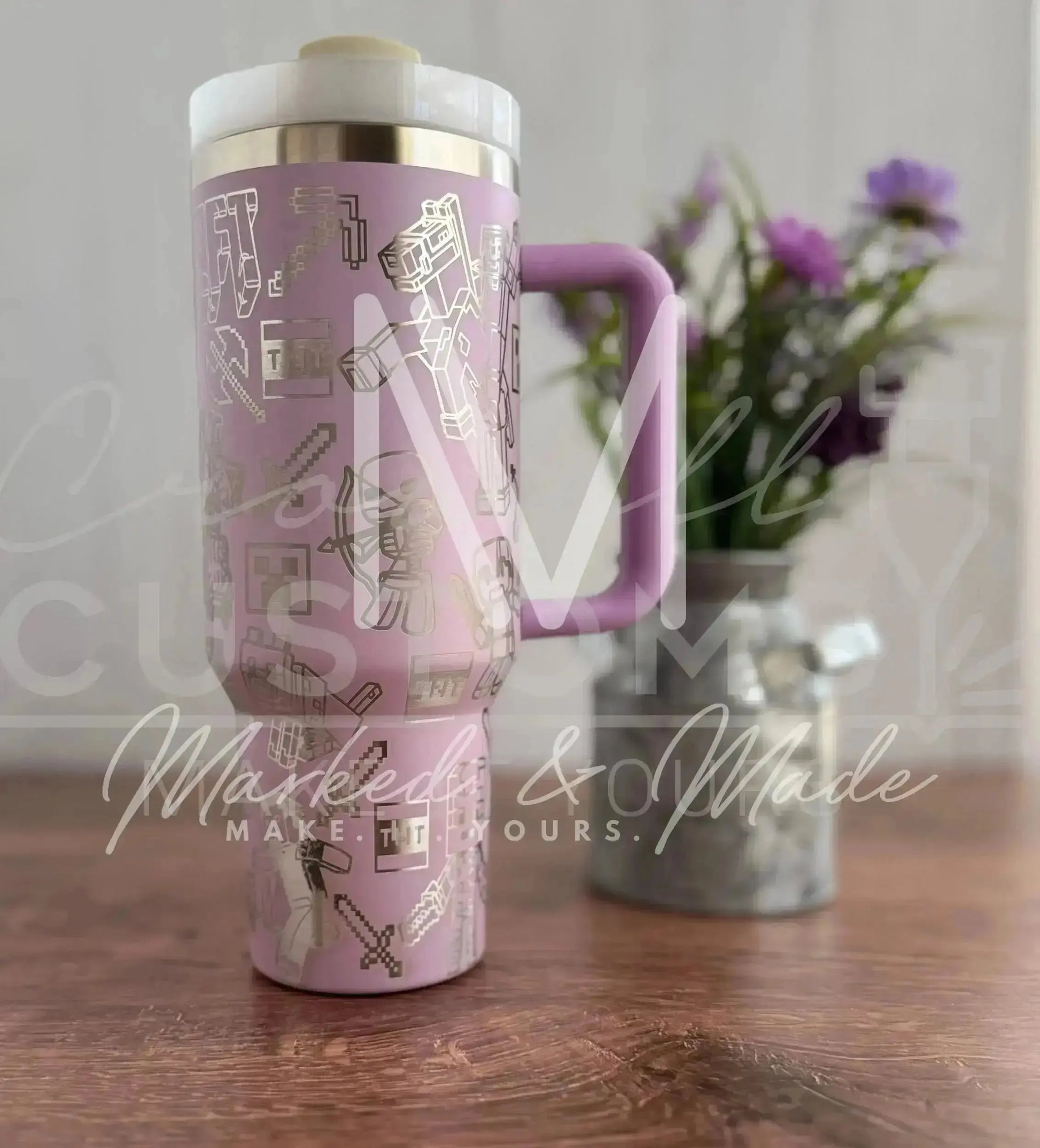 Minecraft! Master Builder  Quencher Tumbler (30oz, 40oz, + Stanleys)