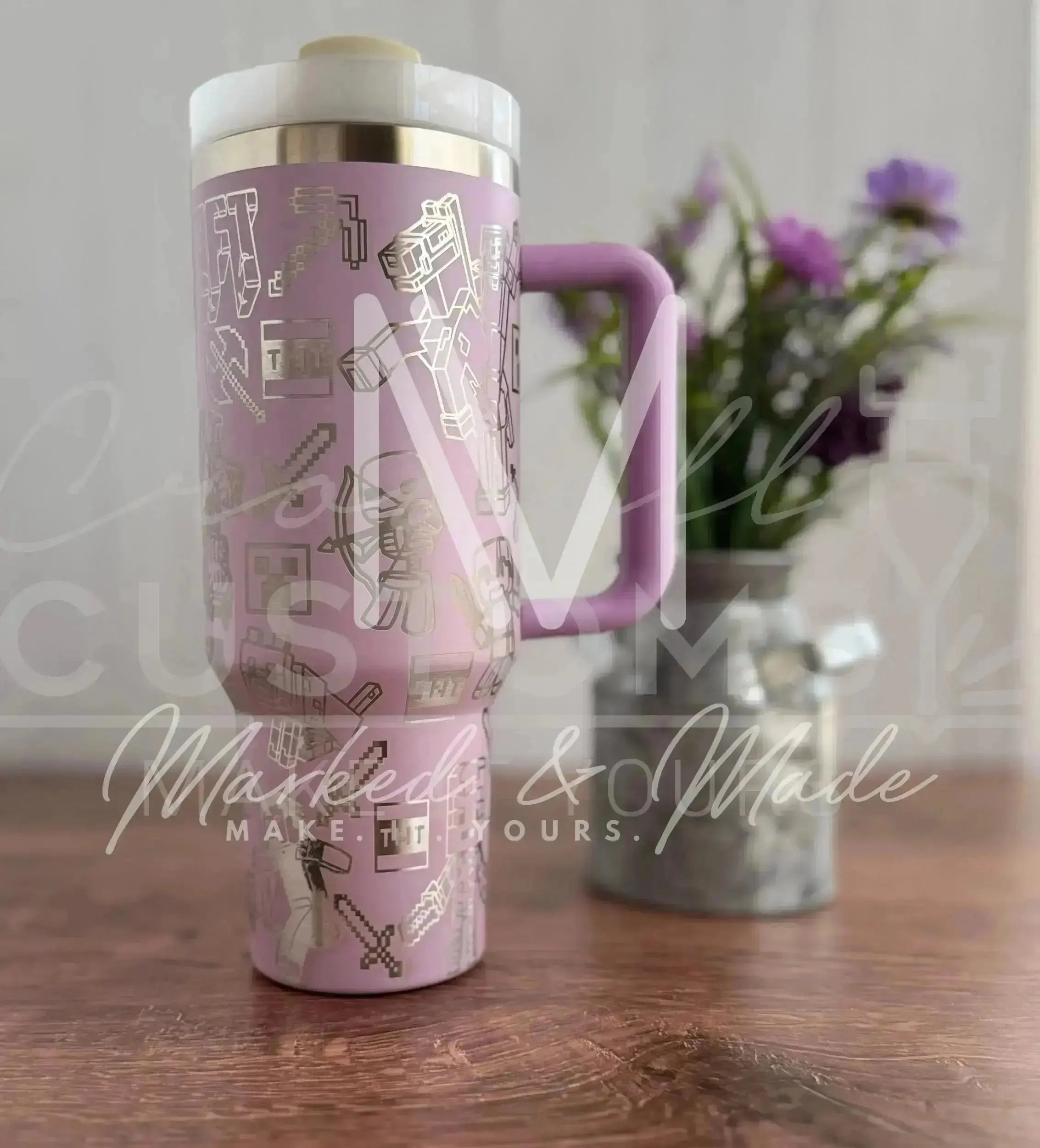 Minecraft! Master Builder  Quencher Tumbler (30oz, 40oz, + Stanleys)