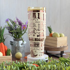 Morgan Wallen Tumbler Cream to Copper 40oz 