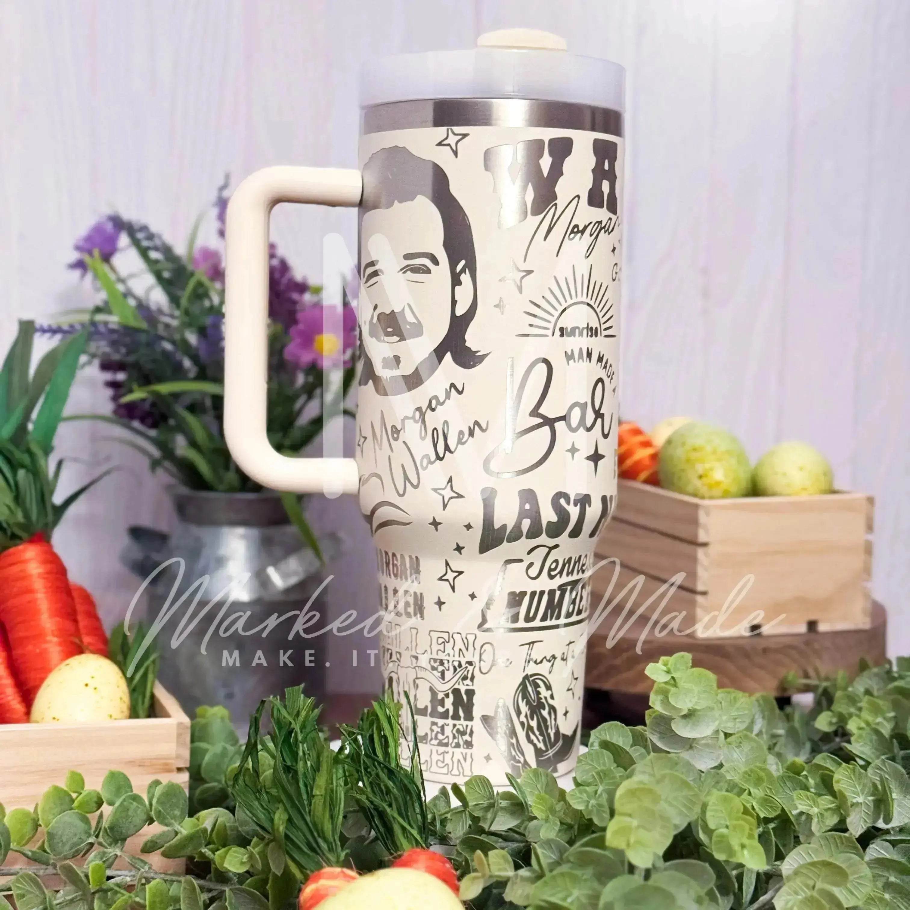 Morgan Wallen! Quencher Tumbler (30oz, 40oz, + Stanleys)