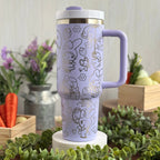 My Melody Engraved Purple 40 oz Tumbler 