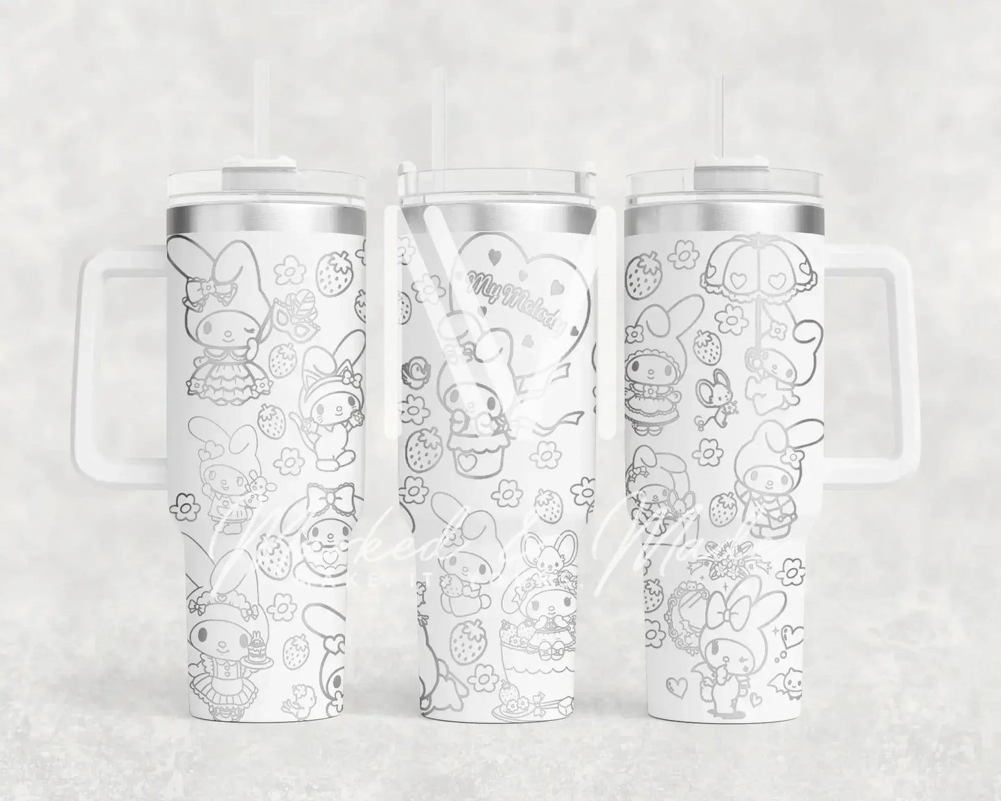 My Melody Quencher Tumbler (30oz, 40oz, + Stanleys) 