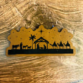 Nativity Wisemen Patch – Laser Engraved Leather Patch 