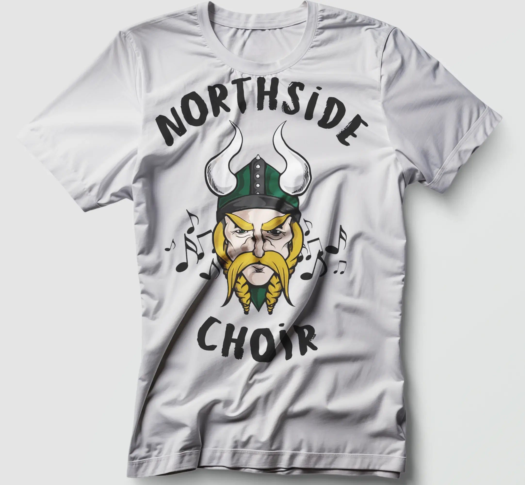 Northside Choir Graphic Tee / Hoodie – Viking + Music Notes Design