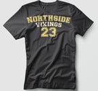 Northside Vikings Tee / Hoodie – Custom Sports Number Edition