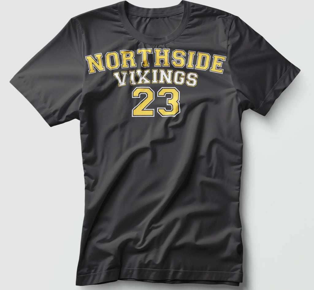 Northside Vikings Tee / Hoodie – Custom Sports Number Edition