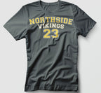 Northside Vikings Tee / Hoodie – Custom Sports Number Edition