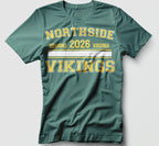 Northside Vikings Tee / Hoodie with Custom Year – Roanoke, VA School Spirit Apparel
