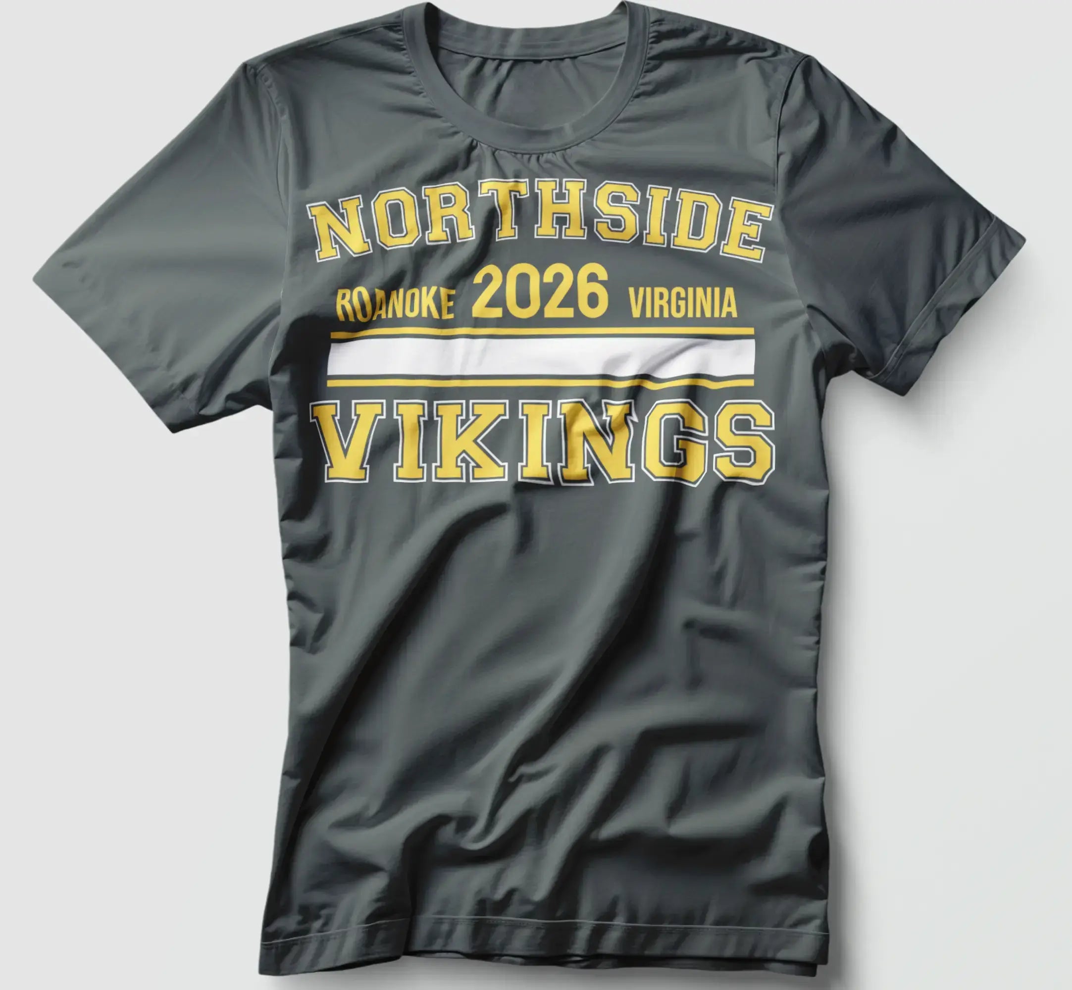 Northside Vikings Tee / Hoodie with Custom Year – Roanoke, VA School Spirit Apparel