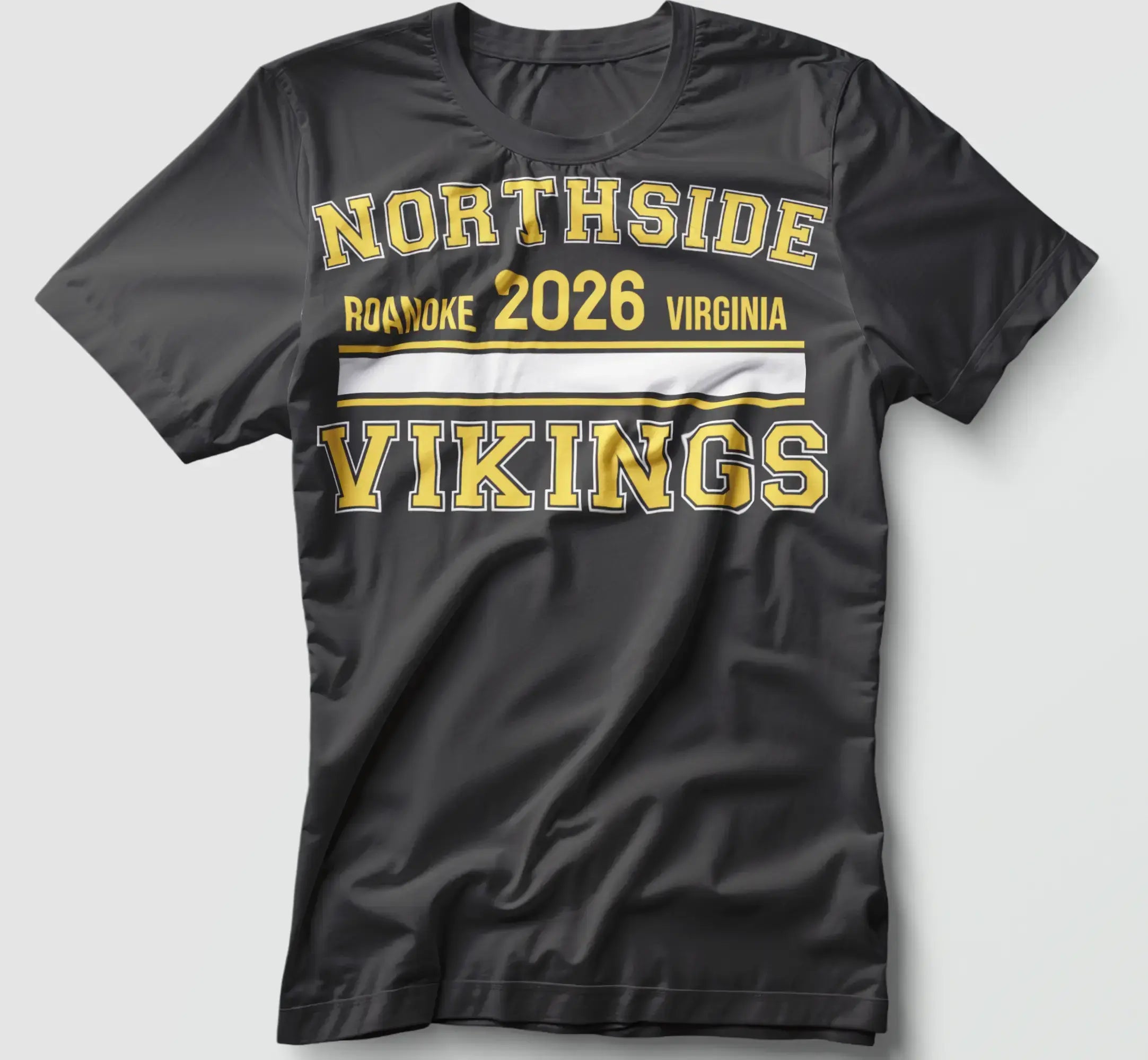 Northside Vikings Tee / Hoodie with Custom Year – Roanoke, VA School Spirit Apparel