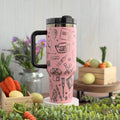 Nurse | RN | Tech Engraved Pink to Black 40oz Tumbler 