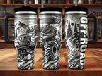 Off Road (Jeep) Tumbler | 40oz, 30oz, Stanleys, 20oz, 16oz, 14oz, 10oz 