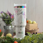 Onyx Storm Tumbler White Rainbow 40oz 