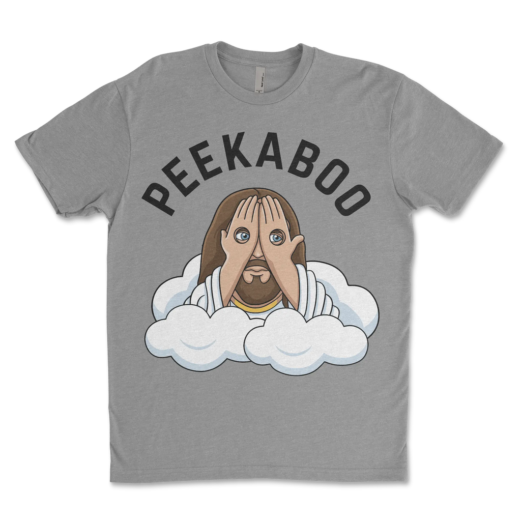 Peekaboo Jesus - T-Shirt / Long Sleeve 